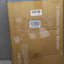 DUMOS 3 Wheels Pet Stroller for Small Dogs and Cats
