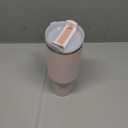 STANLEY Quencher H2.0 Tumbler with Handle and Straw 40 oz | Flowstate 3-Position Lid | Cup Holder Compatible for Travel | Insulated Stainless Steel Cup | BPA-Free | Cherry Blossom