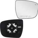 Right Passenger Side Heated Mirror Glass Replacement for 2014-2018 Nissan Rogue Side Mirror Glass with Heating Plugs Replacement for 963654BA0A