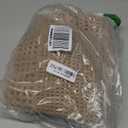 RESARE Waffle Bathroom Runner Rugs, Super Absorbent Bath Mat Non Slip Washable Quick Dry, Upgraded Ultra Soft Boho Bath Rugs with Tassels for Hallway Bedroom Laundry Room, 2'x6'(24"x72"), Brown