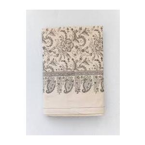 Tablecloth, size 70"x70", Beige, Flower