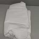 Surmente White Tablecloth for Round Tables, 120-inch Round Table Cloths for Weddings, Banquets or Restaurants
