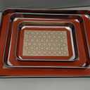 Baking Sheet with Silicone Baking Mat Set, CEKEE Stainless Steel Baking Sheet Pan Tray, Cookie Sheets for Baking, 6PCS Baking Supplies Bakeware Sets for Oven Making Cookies, Macaroons, Bread (9+12+16 Inch)