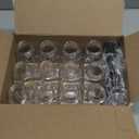 DECADORN 8oz 12pcs Plastic Bottles With Caps - Juicing Bottles For Juicing - MADE IN USA Clear Mini Bottle With Lids - Drink Container - Shatterproof, BPA-Free, Leak proof, Disposable & Recyclable