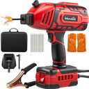 Sakertool Portable Welding Machine Electric: IGBT Handheld Welder with 5 Variable Current Adjustment - Hand Held Anti-Stick ARC Welder Gun for Home Repairs - 110V Welding Machine Kit