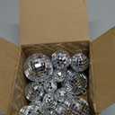 12 Pcs 2 Inch Disco Ball Decoration Hanging Mirror Ornament Bar Party Wedding Christmas Xmas Tree Decorations