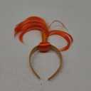 Yan Dream Straight Orange Wig Orange Headband Wig Cosplay Party