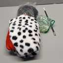 Halloween Costume for Women 2025 Dalmation Black White Coat Cosplay Wig