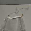 Stadium Approved Bags for Women -Shoulder Bags PVC Purse, Concert Bag (Clear-plastic Strap)