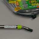 Pine-Sol Indoor Jumbo Broom with Long, Stainless Steel Collapsible Handle for Easy Storage, Heavy Duty Angle Bristles for Wood, Tile, Linoleum, and More - Sweeps Wet or Dry Debris