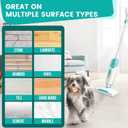 6 Pack Steam Mop Replacement Pads Compatible with Shark Steam Mops S1000/S1000A/S1000C/S1000WM/S1001C, Floor Steamer Pads Washable, Reusable Microfiber Cleaner Pads