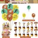 The Loud House Party Decorations,Loud House Birthday Party Supplies Includes Banner- Cake Topper - 24 Cupcake Toppers - 18 Balloons
