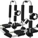 Kayak Roof Rack, Foldable and Universal Mounting Kayak Racks for Roof Rack Rooftop Kayak Carrier for SUV Cars