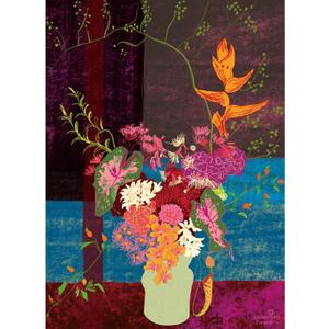 HUADADA Puzzles for Adults 1000 Pieces,Blooming Flowers Puzzles for Adults,1000 Piece Puzzle for Adults Family Interactive Game Gift