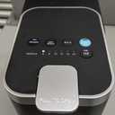 Single Serve Coffee Maker, Iced and Hot Coffee Machine for K Cup & Grounds, Compact Design, 40oz Removable Water Reservoir, 6 to 24 Oz Brew Sizes, Fits 7.3" Travel Mug, Black