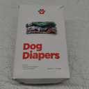 Pet Parents Washable Dog Diapers (3pack) + Extendrs of Durable Doggie Diapers, Premium Dog Diapers Female (Small, Daisy) (Small (9-15"))