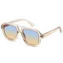 livho Trendy Polarized Square Aviator Sunglasses Women Men Square Eyewear Frame, Retro Sun Glasses for Women Men 2025 Shades