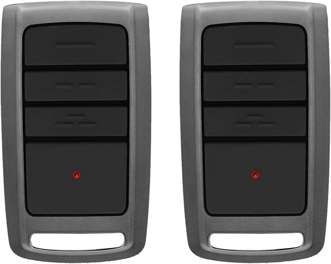 2X O3T-BX O3T-A Overhead Door Garage Door Opener Remote, 315/390MHZ 