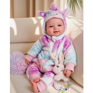 BABESIDE Baby Dolls, 17inch Large Realistic Cute Soft Body Baby Doll Real Life Baby Dolls with Accessories for 3+ Year Old Girls Gifts, Pretend Play, Collection