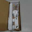 Adjustable Projector Ceiling/Wall Mount - 3-in-1 Universal Bracket for Projector Mounting, Universal Height Adjustable Mount Holder with Extension Pole (White)