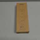 Surge Protector Power Strip - 5 FT Extension Cord, Power Strip with 12 Widely AC Outlet 3 USB, Flat Plug Wall Mount Overload Protection, 1050J, Desk Charging Station for Home Office, ETL Listed, White