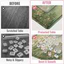Ancient Chinese Town Landscape Mahjong Mat for Table 31.5in