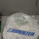 L RUNNZER Baby Pop Up Crib Tent, Crib Net to Keep Baby from Climbing Out, Crib Canopy Cover Against Falling and Bites, Strong Frame & Soft Breathable Mesh, White+stars