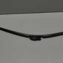 Clix Wipers Windshield Wiper Blades - Black Carbon Fiber 22" + 20" Set of 2, Universal Fit Driver & Passenger, All-Season Automotive Replacement, Easy Install