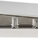 Endo Shoji TKG AYK11004 Seasoning Condiment Container, Length 17.1 x 5.7 x 2.4 inches (435 x 145 x 60 mm), Storage Container, Various Uses, Made of Rust Resistant Stainless Steel, Hygienic, Commercial