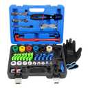 Kuntech 45pcs Master Quick Disconnect Tool Set, Fuel Line Disconnect Tool Kit for Automotive A/C Fuel & Transmission Systems, Transmission Line Disconnect Tool Compatible with Various Automotives