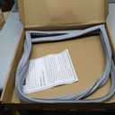 Upgraded W10830046 Refrigerator Door Gasket Seal Replacement Compatible with Whirlpool Ken-more Kitchen-Aid Refrigerator Fresh Food Door Seal Replace Part W10443241, 4502677, AP6048305