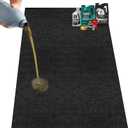 36" x 60" Oil Drip Mat for Garage Driveway, Reusable Rubber Floor Oil Spill Leak Absorbent Pads for Motorcycle Car Oil Leak Stain Resistant