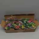Artificial Flowers for Outdoors, UV Resistant 2 Bundles Fake Silk Flowers for Outside, Realistic Faux Plants for Hanging Baskets, Planters - Porch, Patio, Yard Dcor (Mix)