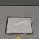 Eletecpro 5x7 Metal Picture Frame with Real Glass Cover, Tabletop Display Photo for Multiple Size up to 5x7, Black Floating Photo Frame Diaplay 2x3, 3x5, 4x6 for Wedding, Party, Home Decor, Vertical