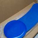 Slide Transfer Board with Turntable, Sliding Board for Smooth Pain-Free Transfers from Wheelchair to Bed Car, Non-Slip Texture for Seniors Disabled Patients, 440LBS, 33.9"L x 9.1"W, Blue