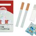 Bubble Cigarette Pack Realistic Fake Cigarette Bubble Blower with Solution Mini Bubble Toy for Stress Relief Funny Adult Gag Gift and Party Favor