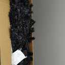 KTKDE 5ft Black Artificial Christmas Tree Halloween Tree Decorations with 560 Tips LED Battery Box Light String Christmas Tree Indoor Holiday Office Party