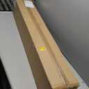 47" LED Wooden Rectangle Chandelier for Dining Room, Mid-Century Modern Dimmable Hanging Light with 59" Adjustable Wires, Wood Grain Finish Ceiling Fixture