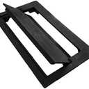 Hi Flame Coated Sand Casting Cast Iron Fireplace Ash Dump Door