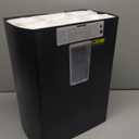 Bonsaii 12-Sheet Cross Cut Paper Shredder, 5.5 Gal Home Office Heavy Duty Shredder for Paper, Credit Card, Mail, Staples, with Transparent Window, High Security Level P-4 (C275-A)