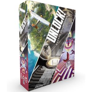 UNLOCK! Escape Adventures Card Game - Escape Room-Inspired Cooperative Adventure, Fun Family Game for Kids and Adults, Ages 10+, 1-6 Players, 1 Hour Playtime, Made by Space Cowboys