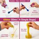 DIY Slime Making Kit for Kids 4+ Years, 10+ Glitter, Scented, Butter Slime Activities, Unicorn, Dinosaur, Mermaid, Best Slime Kit for Boys & Girls, Instruction Manual & Collectibles, Ideal for Gifting