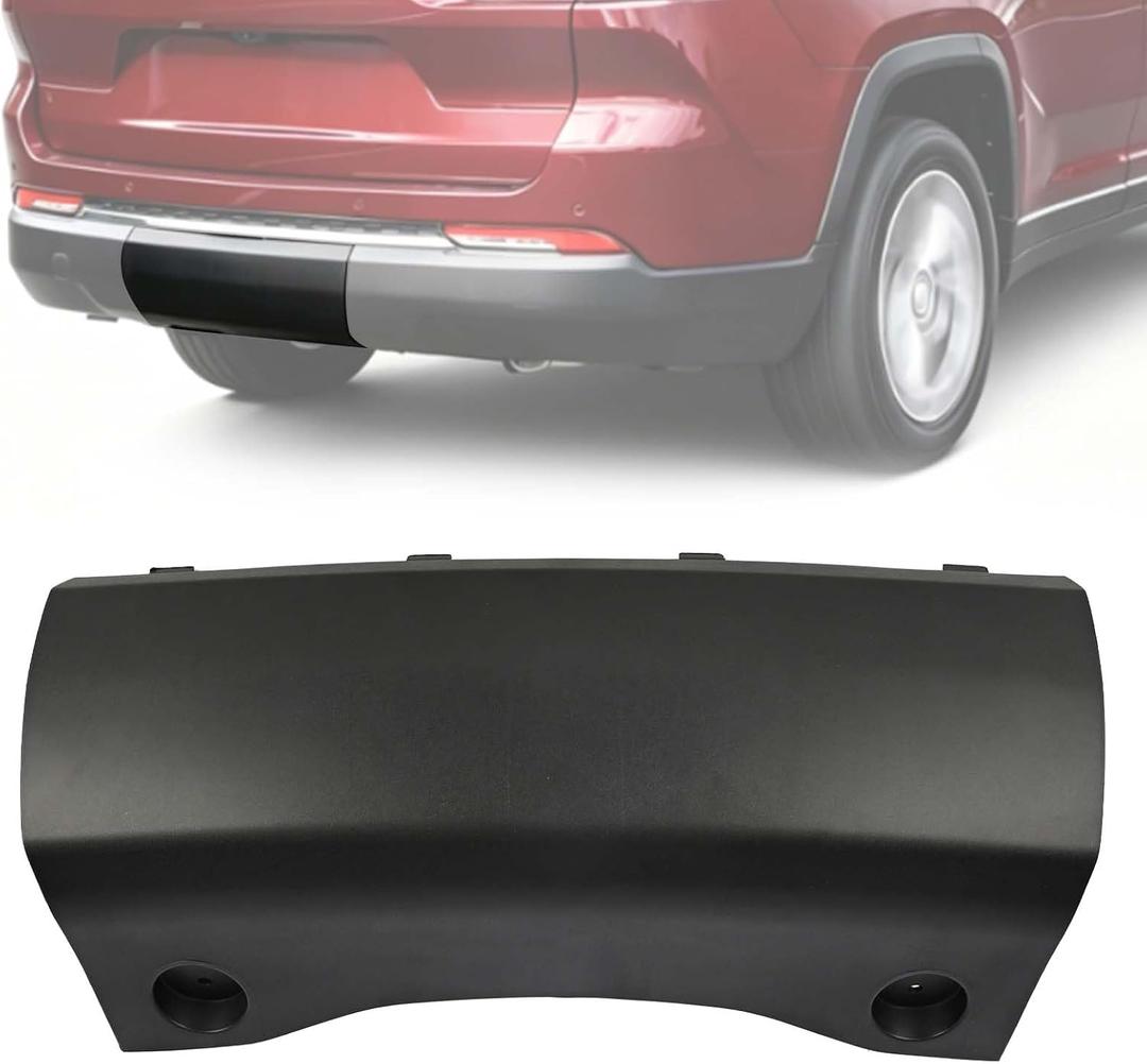 6XP91GXHAA Rear Trailer Hitch Cover Bezel Molding Compatible with Jeep Grand Cherokee L 2021-2025 CH1129115 Textured Hitch Cover Rear Bumper Lower Cover Panel
