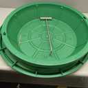 24in Round septic tank lid cover grass Recessed Green Sewage Basin Cover
