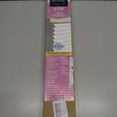 LOTUS & WINDOWARE Cordless Mini Blind, 1" Vinyl Slats, 24" Wide x 42" Long - White, Window Blinds for Home and Office, Interior Door Blinds - Light Filtering