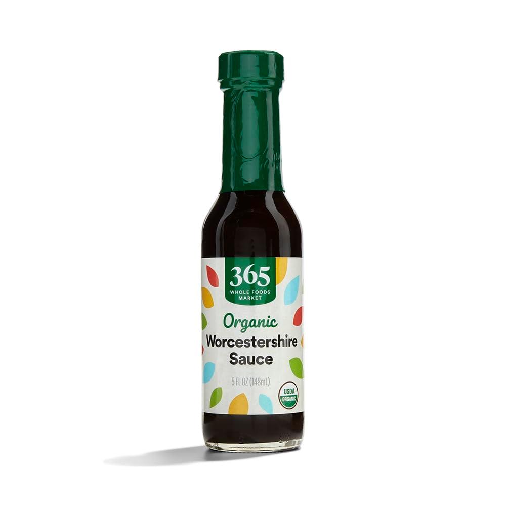 3 x 365 by Whole Foods Market, Organic Worcestershire Sauce, 5 oz