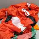 Red Inflatable Santa Claus Costume Blow up Santa Suit Cosplay Party Halloween Christmas Costume Xmas Suit