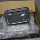 8-Piece Deep Glass Baking Dish Set with Plastic lids, Rectangular Glass Bakeware Set with Lids, Baking Pans for Lasagna, Leftovers, Cooking, Kitchen, Freezer-to-Oven and Dishwasher, Gray