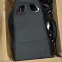 HOFFREE RGB Gaming Chair with Speakers Massage Computer Gaming Chair with LED Lights and Footrest High Back Video Game Chair for Adults Blue and Black