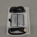 Llano S850 Upgraded Type-C Wireless HDMI Transmitter and Receiver, 50M, Ultra 4K Decode Input 1080P@60Hz Output, Plug&Play 5G+2.4G and Audio for Phone/Tablet/Laptop/PC to Monitor/Projector/TV Box (Silver White)